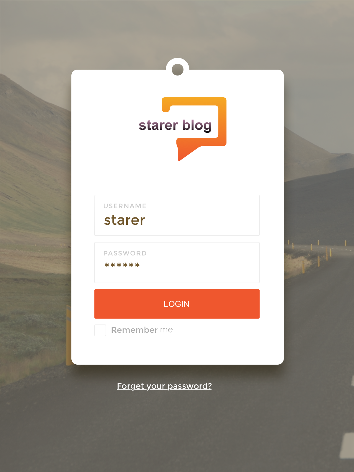 login